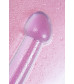 Фиолетовый фаллоимитатор Jelly Dildo M - 18 см.