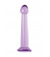 Фиолетовый фаллоимитатор Jelly Dildo M - 18 см.