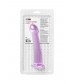 Фиолетовый фаллоимитатор Jelly Dildo M - 18 см.