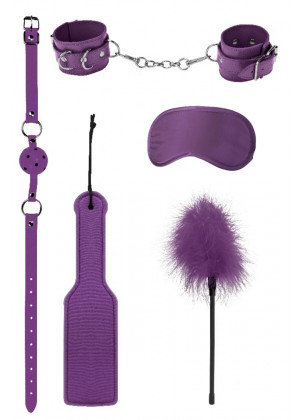 Фиолетовый игровой набор БДСМ Introductory Bondage Kit №4