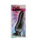 Черная анальная пробка PLAY CANDI BIG TIME MEDIUM BLACK - 12,5 см.