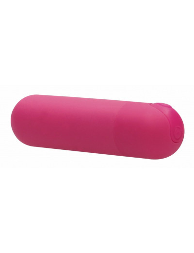 Розовая перезаряжаемая вибропуля 7 Speed Rechargeable Bullet - 7,7 см.