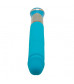 Голубой перезаряжаемый вибратор ECSTASY Deluxe Greedy Dong - 19,5 см.