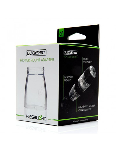 Адаптер для мастурбаторов Fleshlight Quickshot и присоски Shower Mount