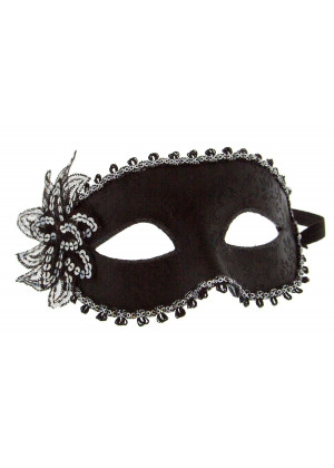 Карнавальная маска с цветком Venetian Eye Mask