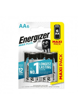 Батарейки Energizer MAX PLUS LR6/E91 AA 1.5V - 6 шт. 
