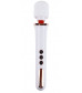 Белый жезловый вибратор Wand Vander - 33,5 см.