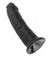 Чёрный фаллоимитатор 9  Cock - 22,9 см.