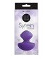 Фиолетовый универсальный вибромассажер Luxe Syren Massager