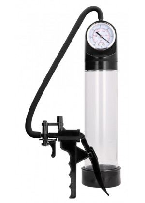 Прозрачная вакуумная помпа с манометром Elite Pump With Advanced PSI Gauge