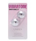 Серебристые шарики VIBRATONE DUO BALLS SILVER BLISTERCARD