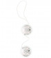 Серебристые шарики VIBRATONE DUO BALLS SILVER BLISTERCARD