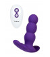Фиолетовый анальный вибратор Nalone Pearl - 12,5 см.