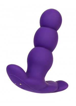 Фиолетовый анальный вибратор Nalone Pearl - 12,5 см.