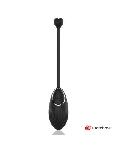 Черное виброяйцо с пультом-часами Anne s Desire Vibro Egg Wireless Watchme