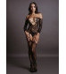Стильный боди-комбинезон Criss Cross Neck Bodystocking