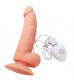 Телесный вибратор SEDUCER 20 Function Spirited Dick - 19 см.