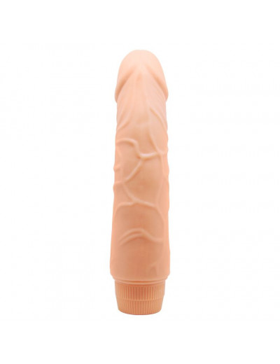 Телесный вибратор-реалистик Jeff - 19,5 см.