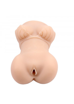 Телесный мастурбатор-вагина Taco Body Stroker