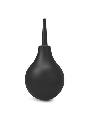 Черный анальный душ с обратным клапаном Non Return Valve Anal Douche