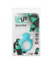 Голубое эрекционное кольцо LIT-UP SILICONE STIMU RING 6