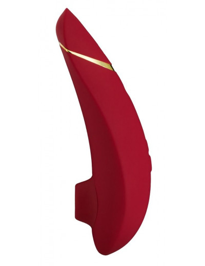 Красный бесконтактный клиторальный стимулятор Womanizer Premium
