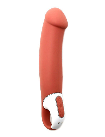 Перезаряжаемый вибратор Satisfyer Master - 23,5 см.