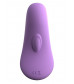 Фиолетовый компактный вибростимулятор Remote Silicone Please-Her