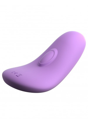 Фиолетовый компактный вибростимулятор Remote Silicone Please-Her
