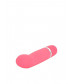 Розовый мини-вибратор Bcute Classic Curve - 10 см.