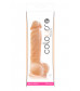 Реалистичный фаллоимитатор Colours Pleasures 5  Dildo - 17 см.