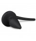 Черная пробка с хвостом собаки Dog Tail Plug S