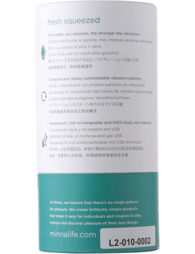Зеленый вибростимулятор Minna Life Limon