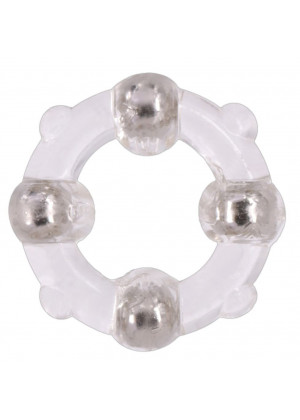 Эрекционное кольцо Stud Ring с бусинами