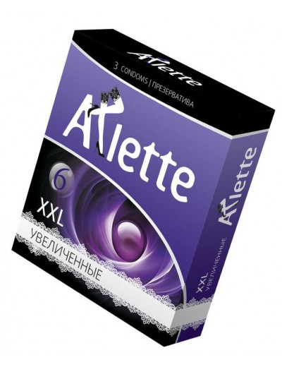 Презервативы Arlette XXL увеличенного размера - 3 шт.