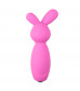 Розовый мини-вибратор Mini Bunny Vibe - 8 см.