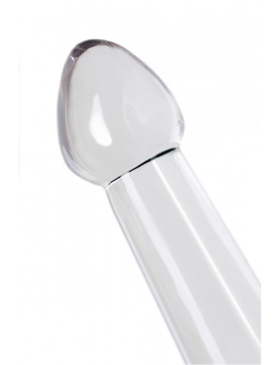 Прозрачный нереалистичный фаллоимитатор Jelly Dildo XL - 22 см.
