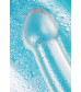 Прозрачный нереалистичный фаллоимитатор Jelly Dildo XL - 22 см.