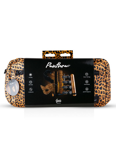 Стильный БДСМ-набор Gato 8-piece Set в анималистическом дизайне