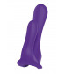 Фиолетовый вибромассажер-насадка N 34 RECHARGEABLE COUPLES VIBE