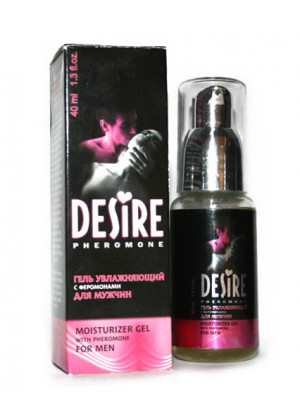 Увлажняющий гель с феромонами для мужчин DESIRE - 40 мл.