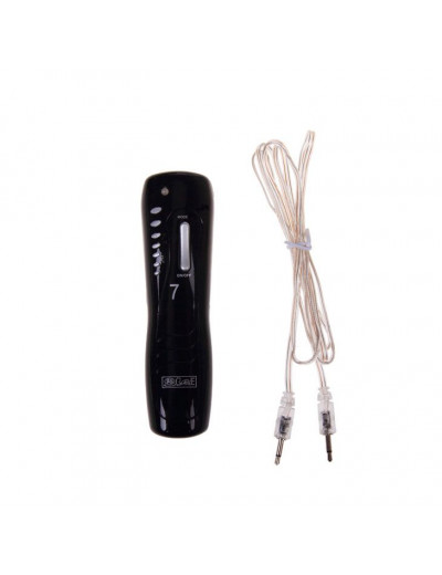 Мастурбатор-ротик в тубе с 7 уровнями вибрации и выносным пультом