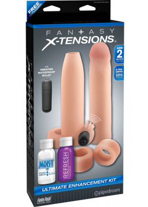 Комплект телесных насадок и колец Ultimate Enhancement Kit