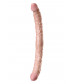 Двусторонний фаллоимитатор Realstick Nude - 42,5 см.