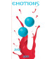 Голубые вагинальные шарики без сцепки Emotions Lexy Medium