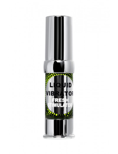 Освежающий гель с эффектом вибрации Liquid Vibrator Fresh Stimulator - 15 мл.
