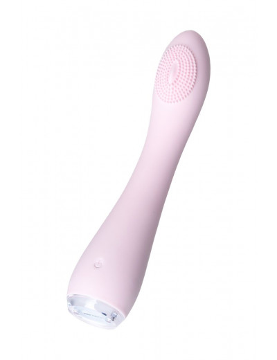 Нежно-розовый вибратор PPP SHIO-PRO - 21 см.