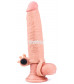 Телесная насадка-удлинитель с вибрацией - 19 см.