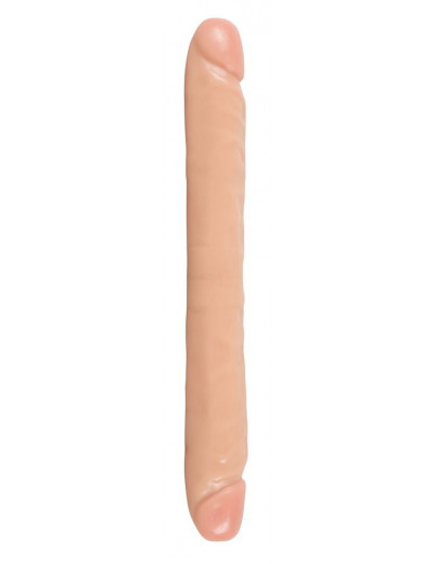 Двусторонний гнущийся фаллоимитатор Double Dong - 33 см.