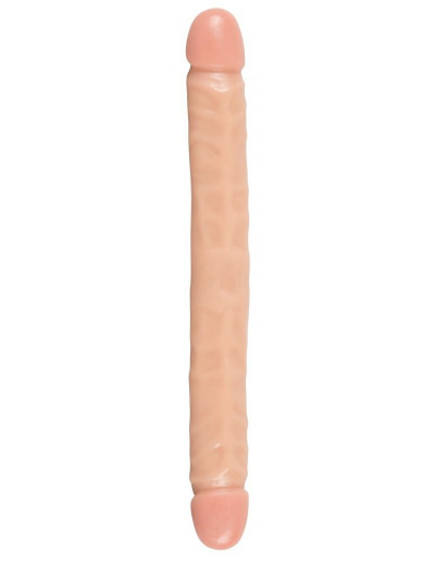 Двусторонний гнущийся фаллоимитатор Double Dong - 33 см.